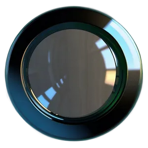 Glass Effect 3d Circle Png 06272024 PNG image