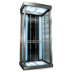 Glass Elevator Shaft Png 06272024 PNG image