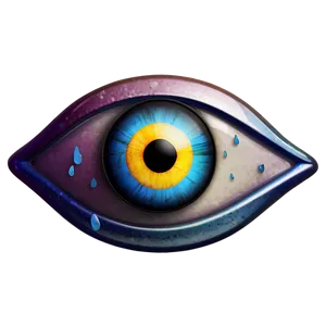 Glass Evil Eye PNG Une PNG