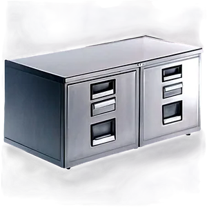 Glass Filing Cabinet PNG Ixb