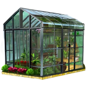 Glass House Clipart Png Ham16 PNG image