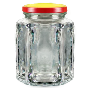 Glass Jar For Spices PNG 06132024