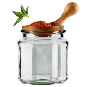 Glass Jar For Spices PNG Oea