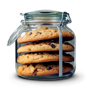 Glass Jar Full Of Cookies Png Xtf94 PNG image