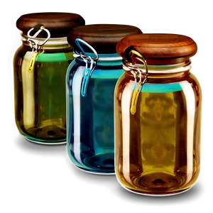 Glass Jar With Handle Png Bhh87 PNG image