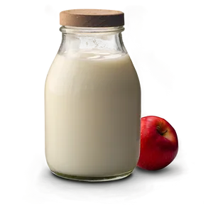 Glass Milk Bottle Png 37 PNG image