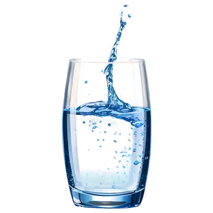 Glass Of Water Art Png Ucx80 PNG image