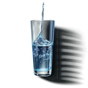 Glass Of Water Top View Png Cxw PNG image