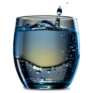 Glass Of Water With Drops Png 35 PNG image
