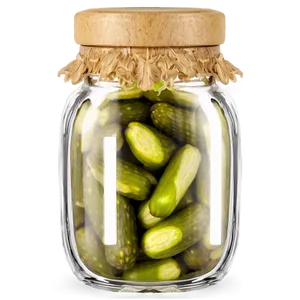 Glass Pickle Jar Png Uvv PNG image