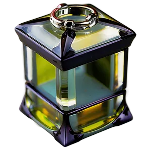 Glass Ring Bearer Box Png 06282024 PNG image