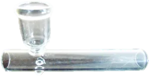 Glass Scientific Pipe Component
