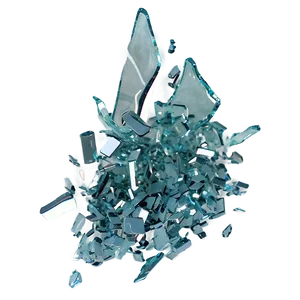 Glass Shards Falling PNG 94
