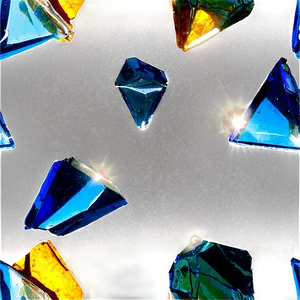 Glass Shards In Sunlight PNG Ggm