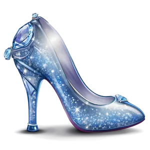 Glass Slipper Fantasy PNG 1 PNG