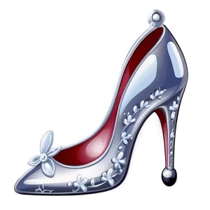 Glass Slipper For Dreamy Look PNG 16