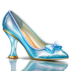 Glass Slipper For Dreamy Look PNG Tsy