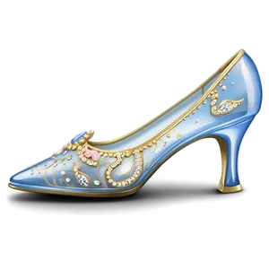 Glass Slipper For Timeless Beauty PNG 06132024 PNG
