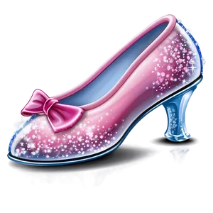 Glass Slipper With Sparkles PNG Edb6 PNG
