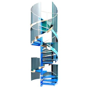 Glass Spiral Staircase Png Bjo7 PNG image