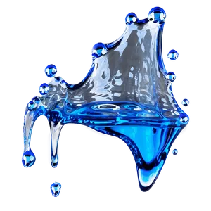 Glass Splash Effect PNG Gse