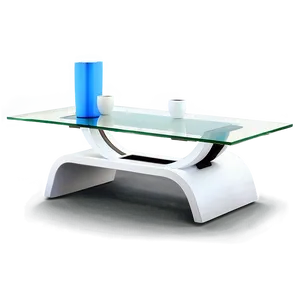 Glass Table With Integrated Charging PNG 06292024
