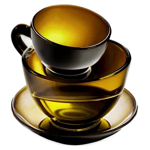 Glass Tea Cup Transparency PNG 05252024