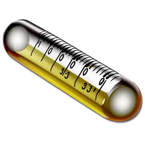Glass Thermometer PNG 05242024
