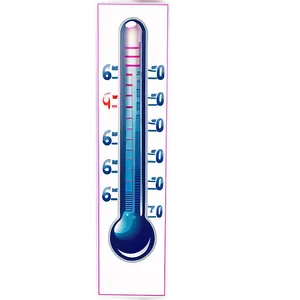 Glass Thermometer PNG Hmo