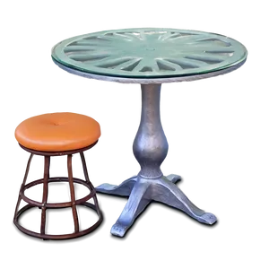 Glass Top Outdoor Table PNG Vnl PNG
