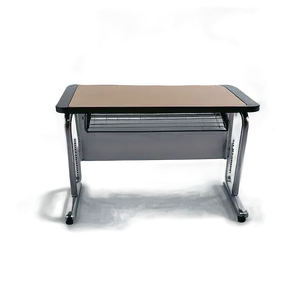 Glass Top Student Desk PNG 81