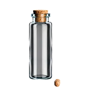 Glass Vial With Cork Png 8 PNG image