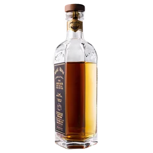 Glass Whiskey Bottle Png 06212024 PNG image