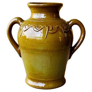 Glazed Pottery Jug PNG Rrj70 PNG