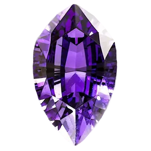 Gleaming Amethyst Gem PNG Dwg50 PNG