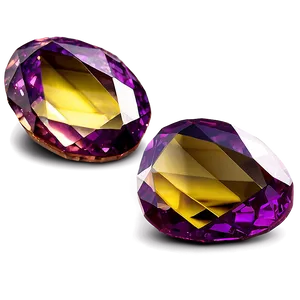 Gleaming Amethyst Gem PNG Dys