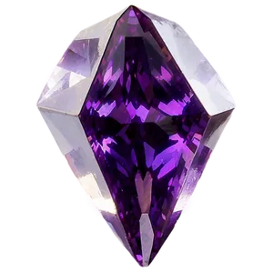 Gleaming Amethyst Gem PNG Ekj PNG