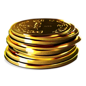 Gleaming Gold Coins Pile Png 92 PNG image