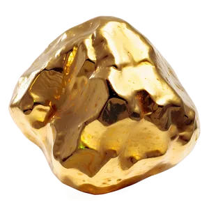 Gleaming Gold Nugget PNG Uou81 PNG
