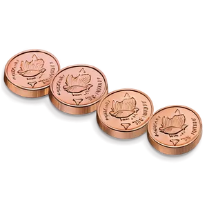 Gleaming Pennies Png Bnx51 PNG image