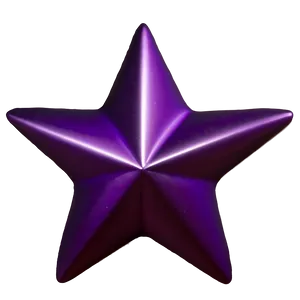 Gleaming Purple Star Symbol PNG 06252024 PNG