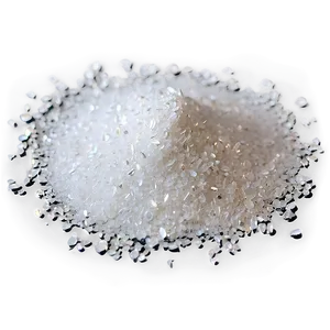 Gleaming White Glitter Powder PNG 53