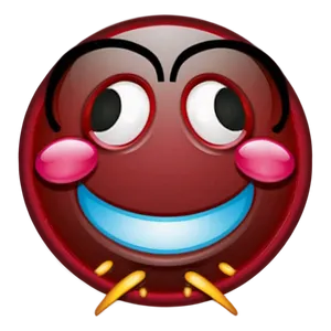 Gleeful Emoji Expression PNG Uox9