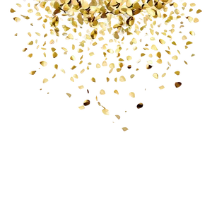 Glimmering Gold Confetti Png Yep41 PNG image