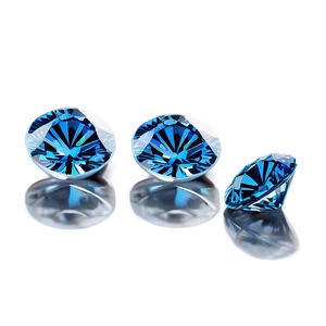 Glistening Blue Diamonds Png 05242024 PNG image