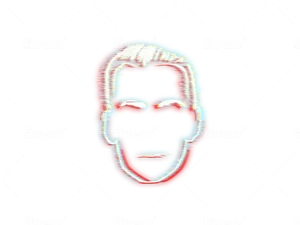 Glitch Effect Fiverr Logo PNG image