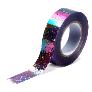 Glitter Aesthetic Tape Png Ket PNG image