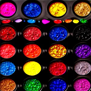 Glitter Art Palette PNG 84