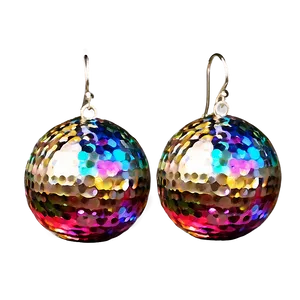 Glitter Ball Earring PNG 15 PNG