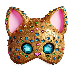 Glitter Cat Ear PNG Mat
